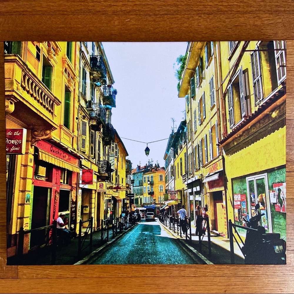 LA RUE - Cannes, France - 16x20 photo on canvas